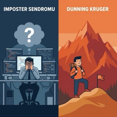Imposter Sendromu ve Dunning-Kruger Etkisi