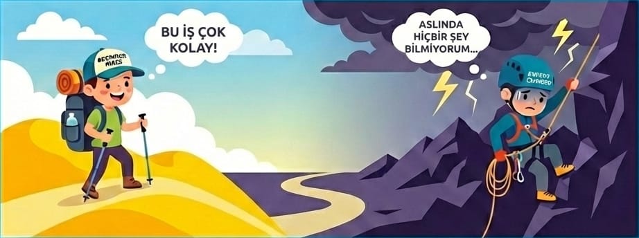 Yazılımcının İki Ucu: Imposter Sendromu ve Dunning-Kruger Etkisi